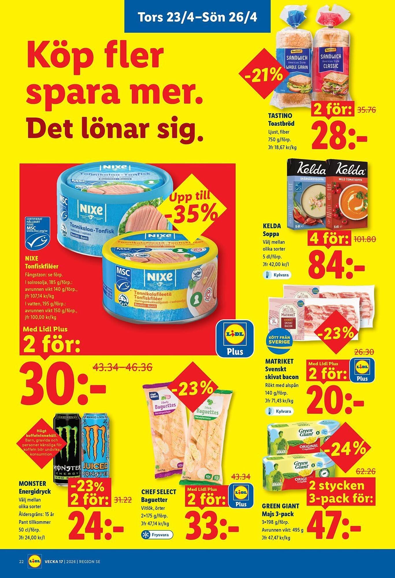 Lidl reklamblad