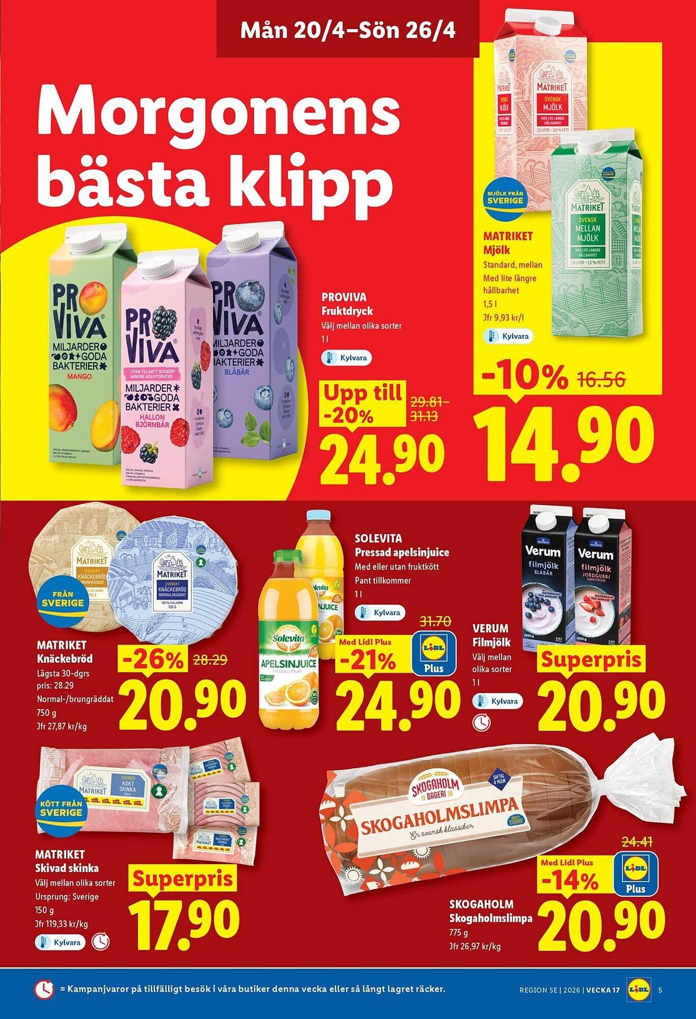 Lidl reklamblad