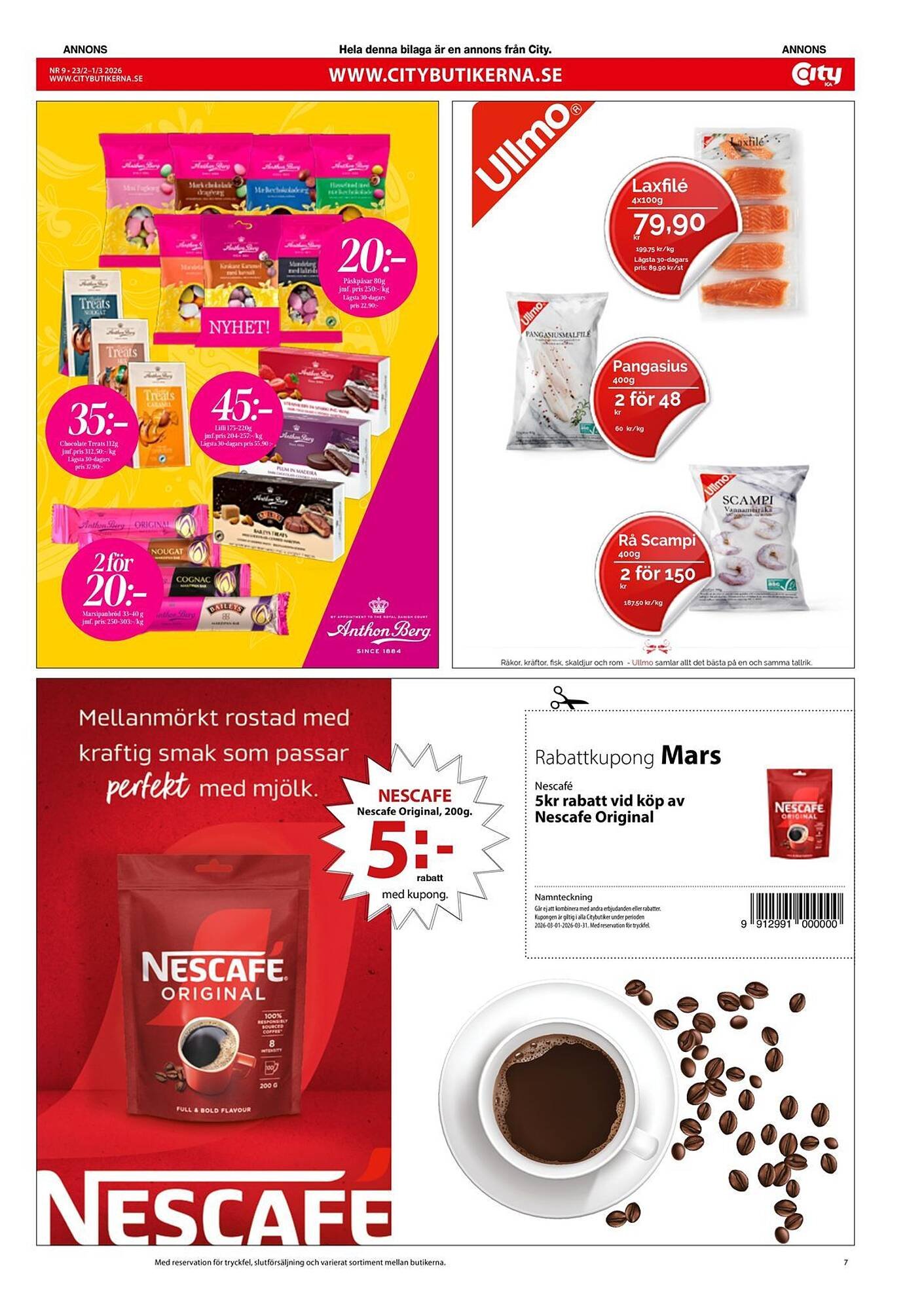 ICA Kvantum reklamblad