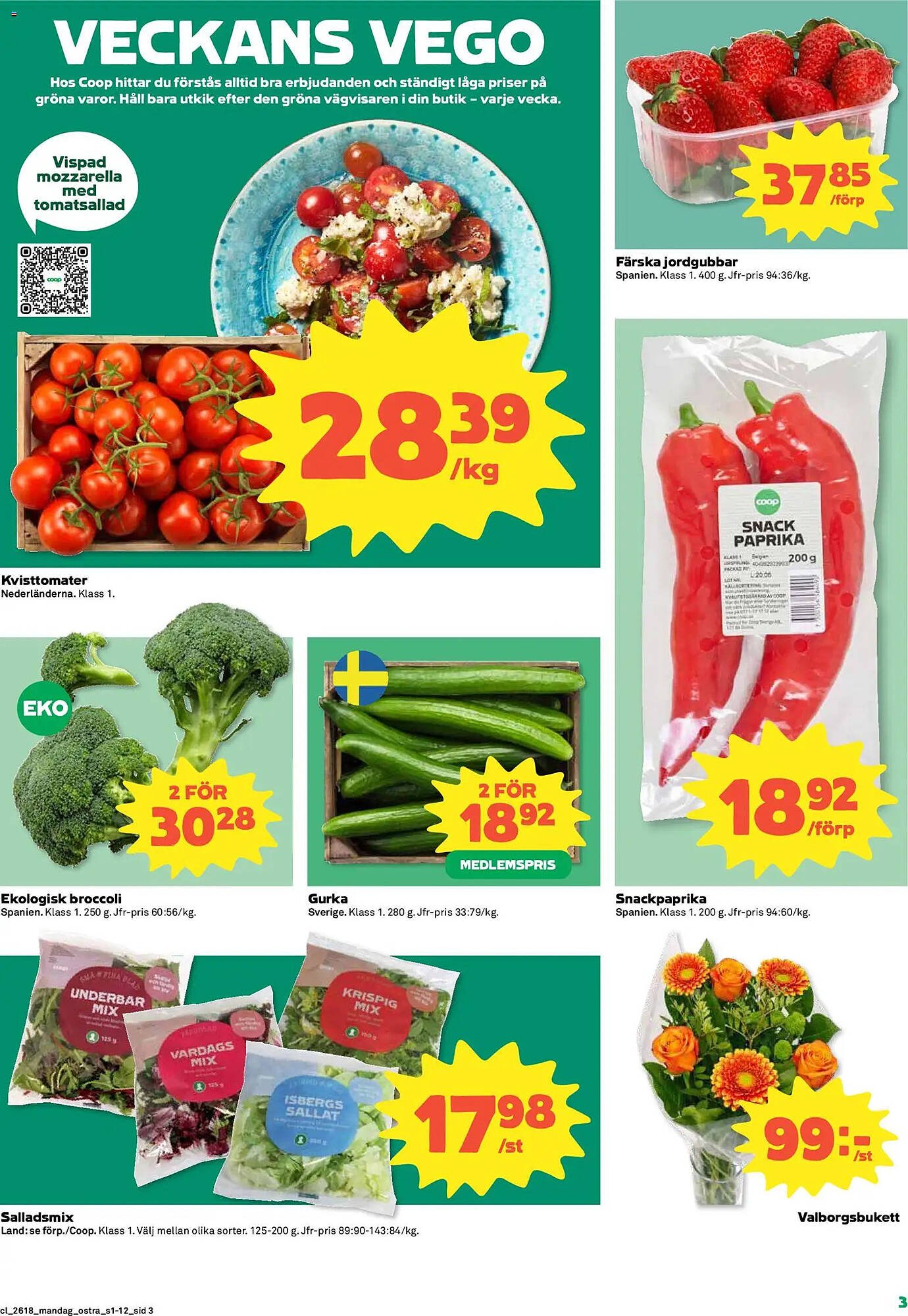 Coop Daglivs reklamblad