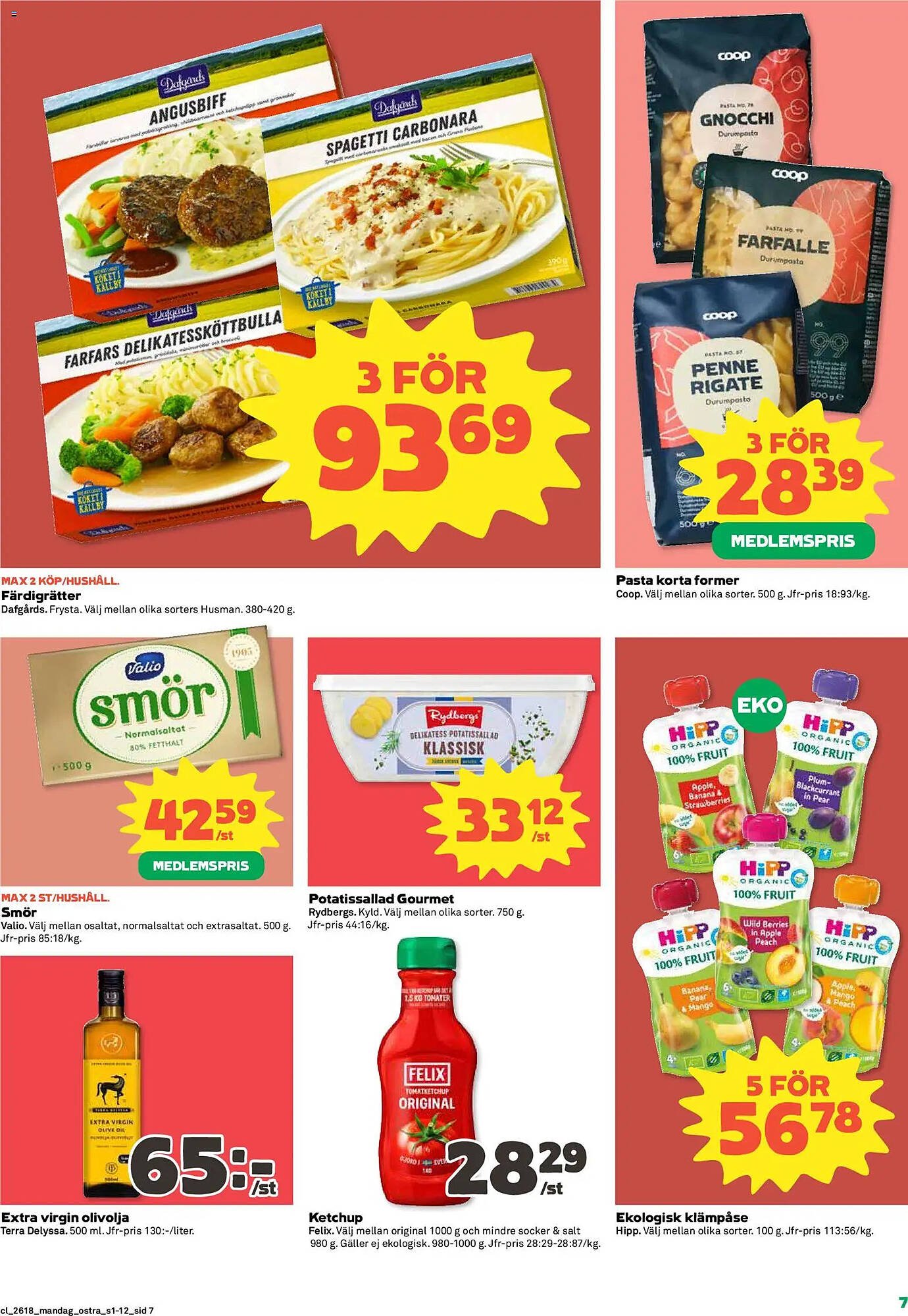 Coop Daglivs reklamblad