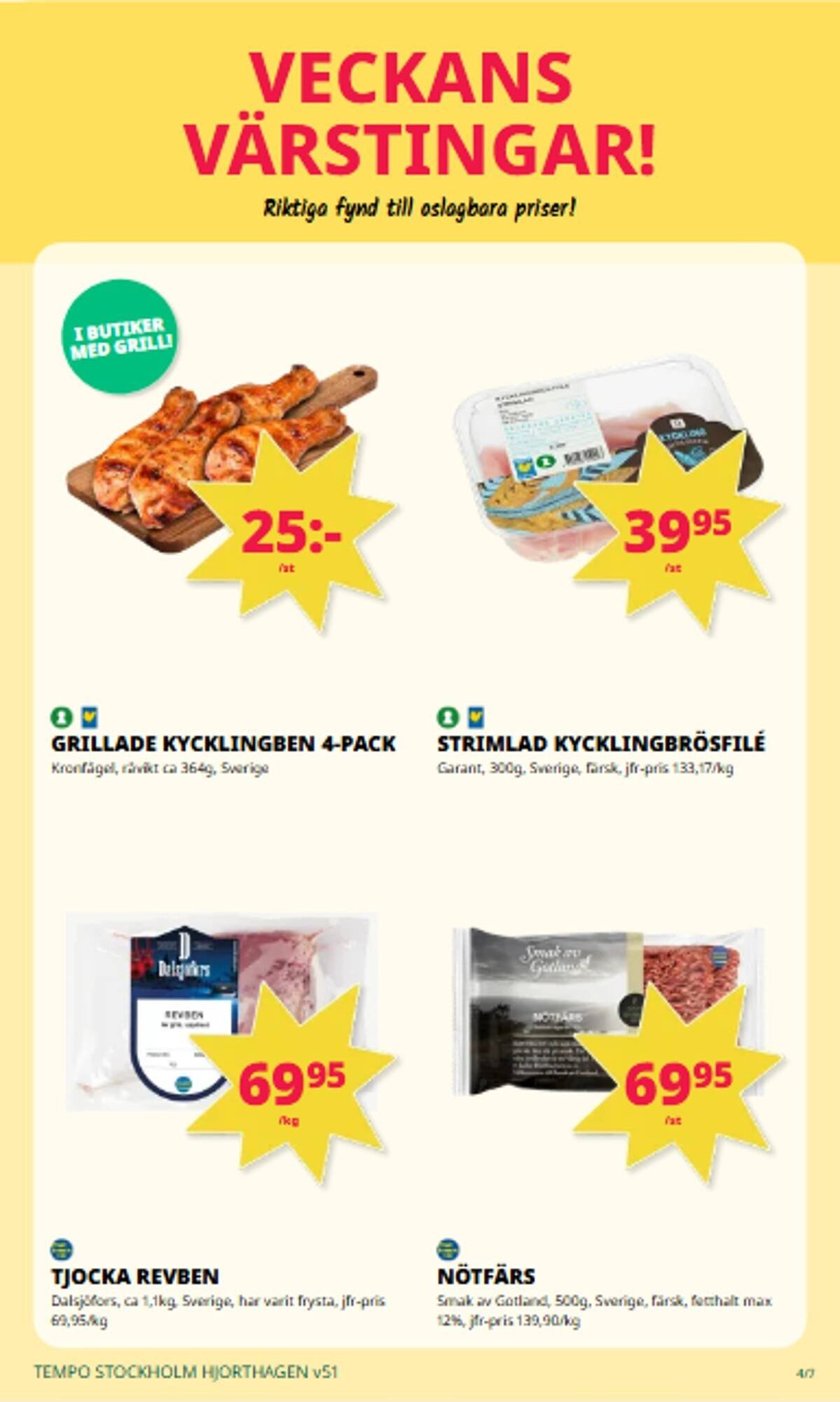 Tempo reklamblad