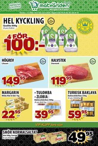 Matvärlden Tensta reklamblad