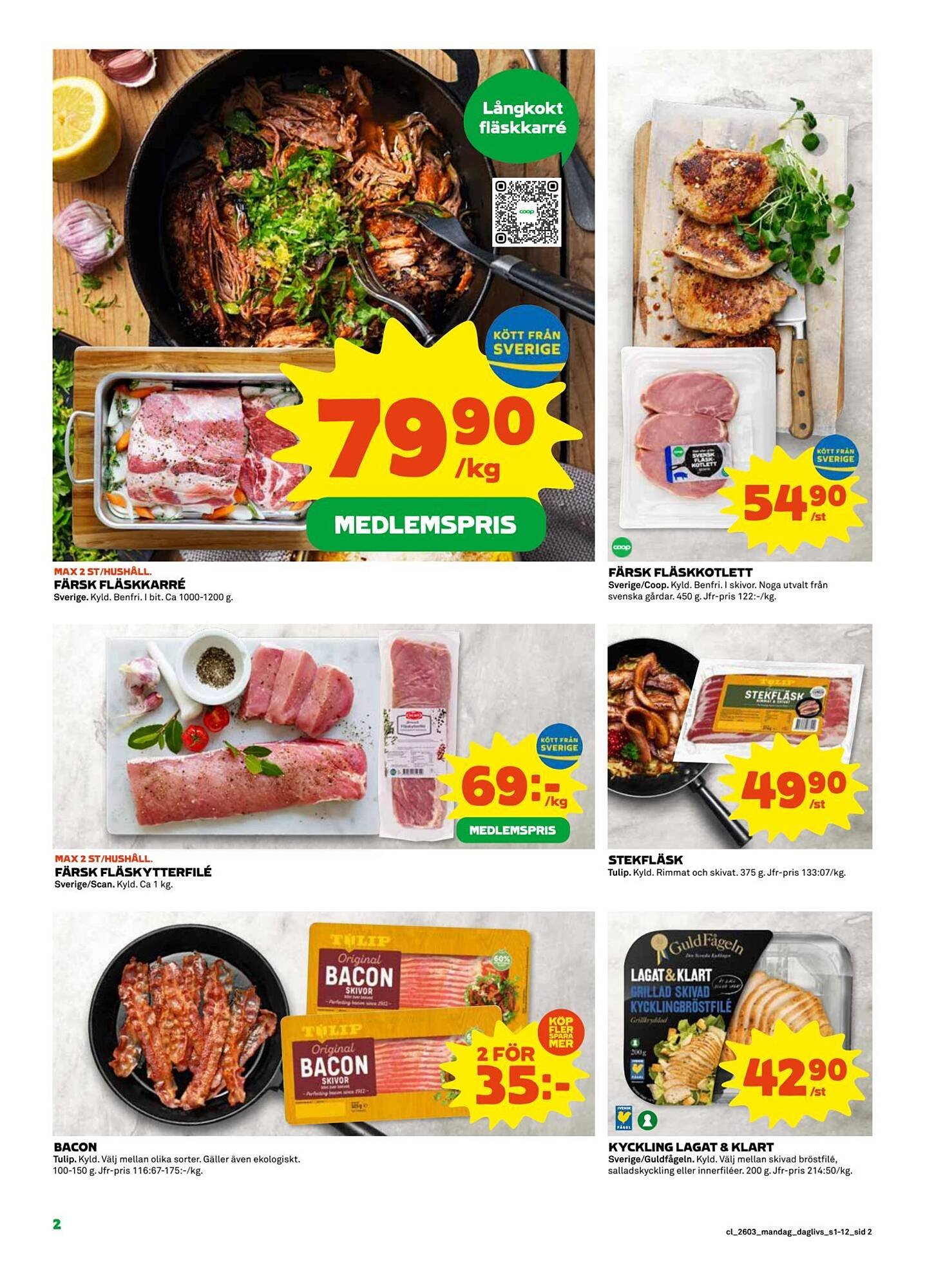 Coop Daglivs reklamblad