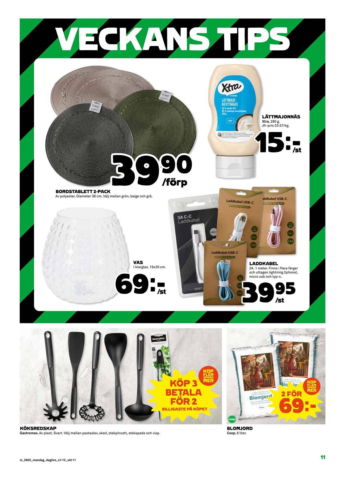 Coop Daglivs reklamblad