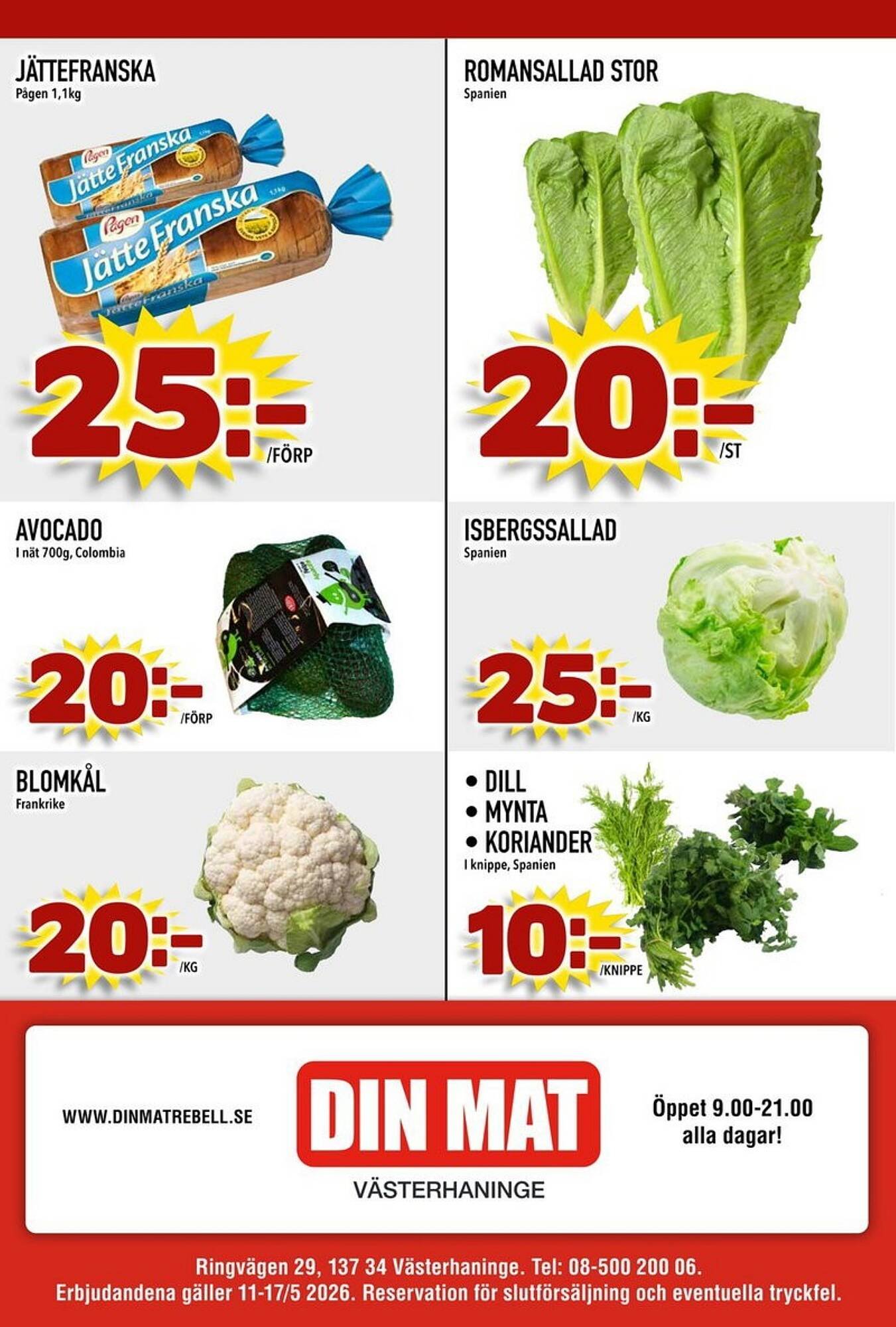 Din Mat reklamblad