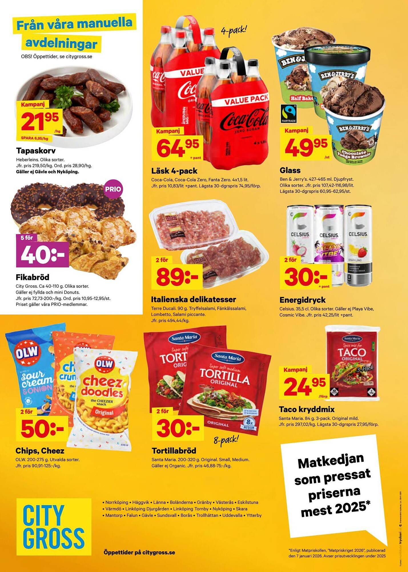 City Gross reklamblad