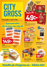 City Gross reklamblad