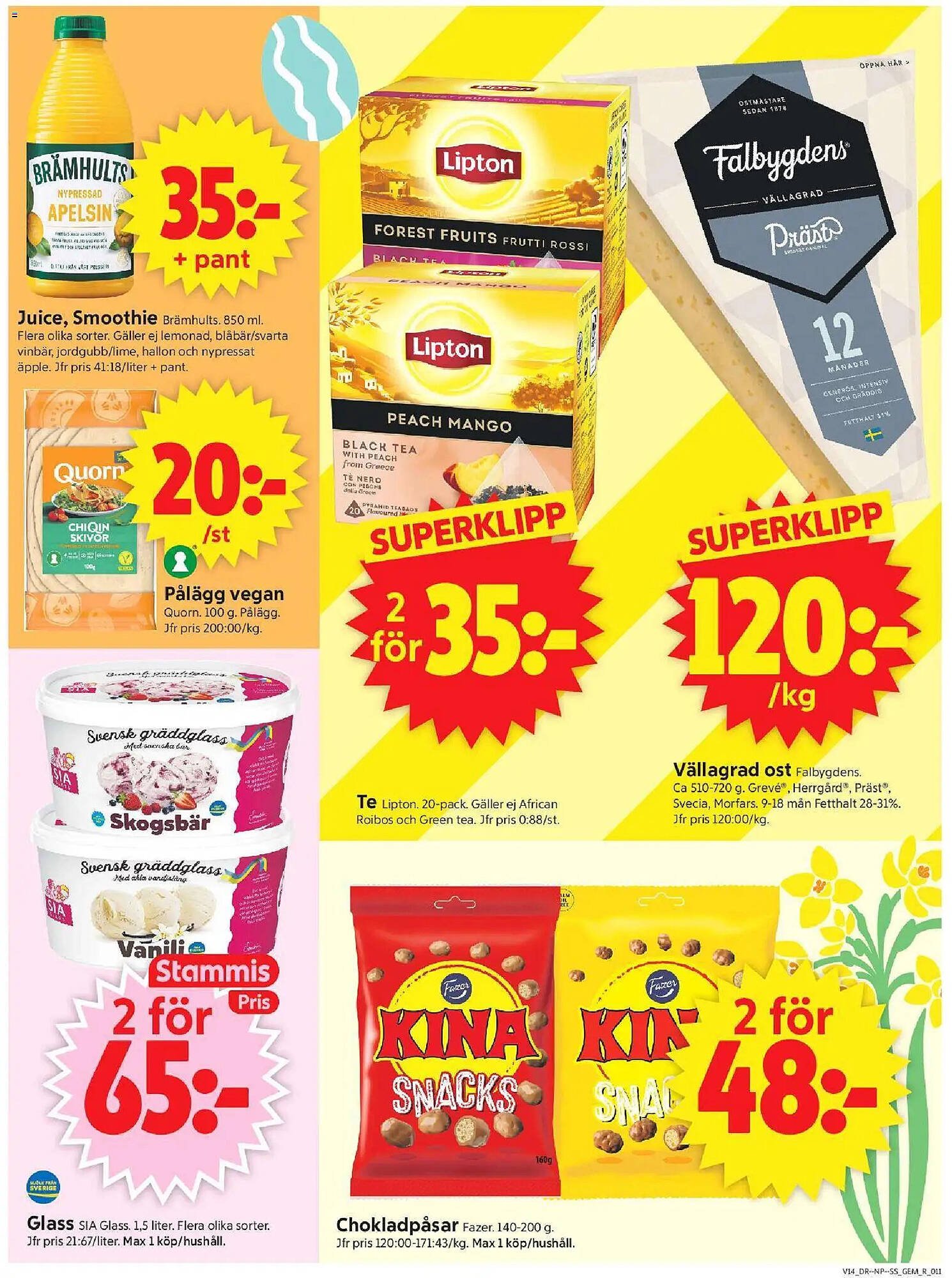 ICA Supermarket reklamblad