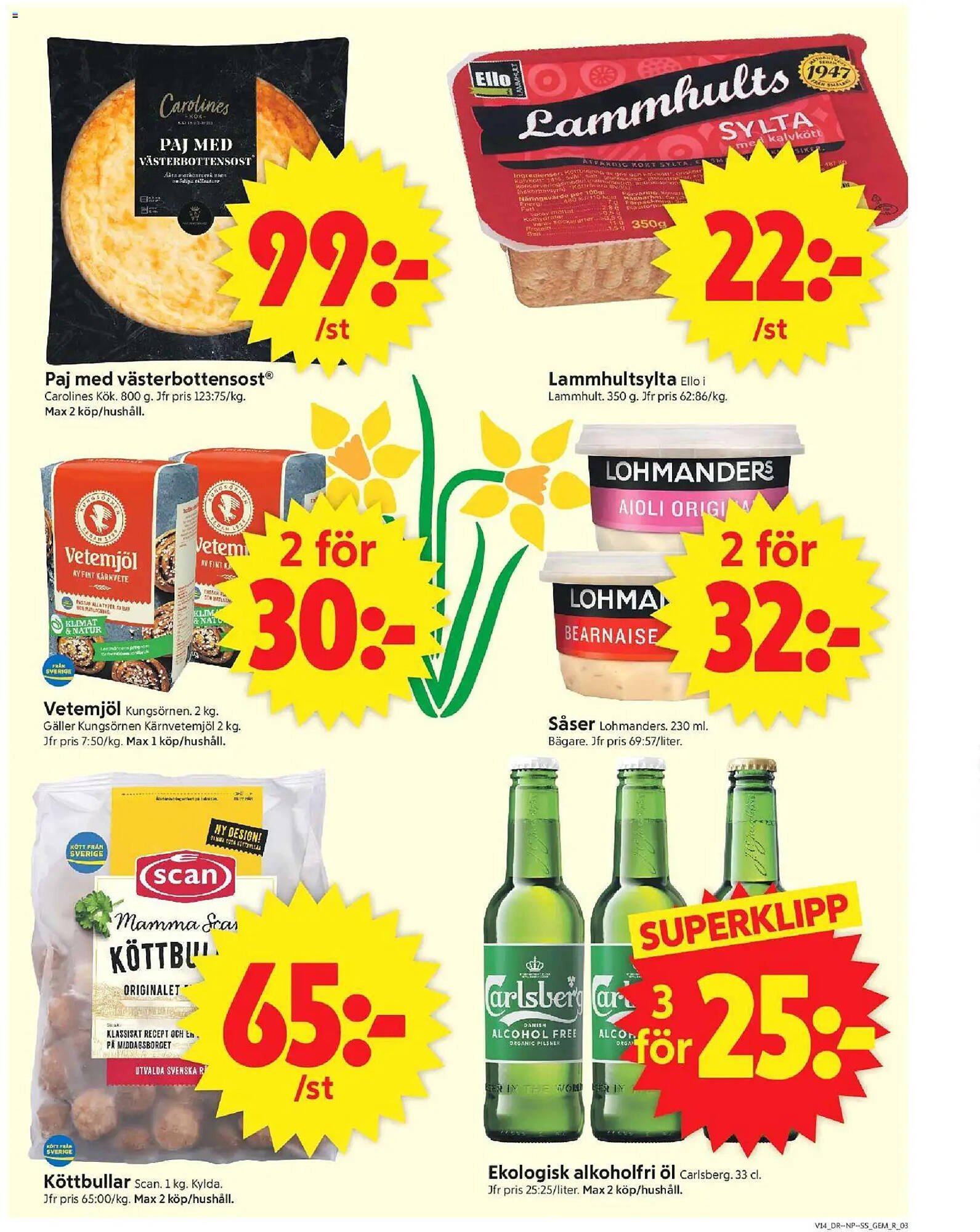ICA Supermarket reklamblad
