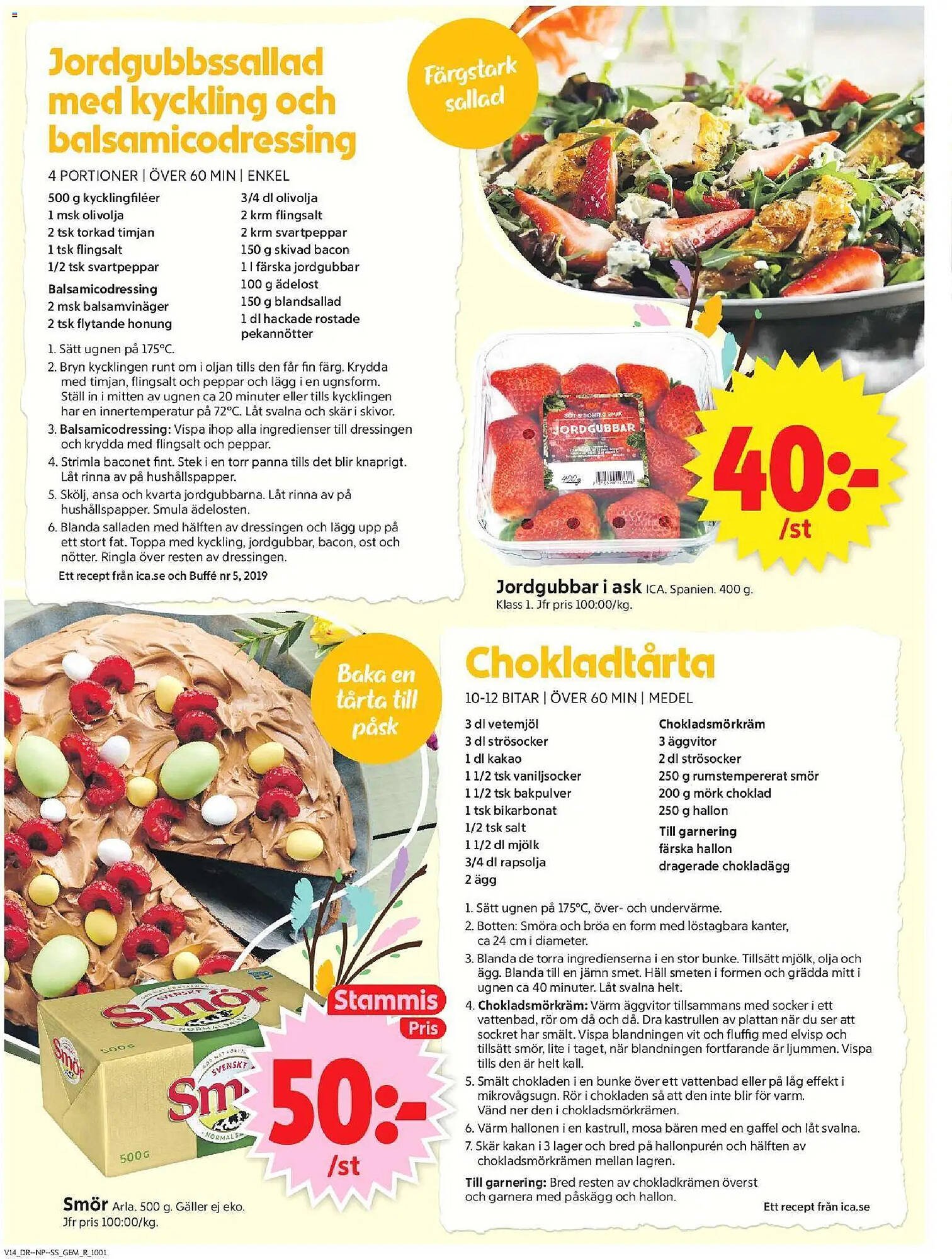 ICA Supermarket reklamblad