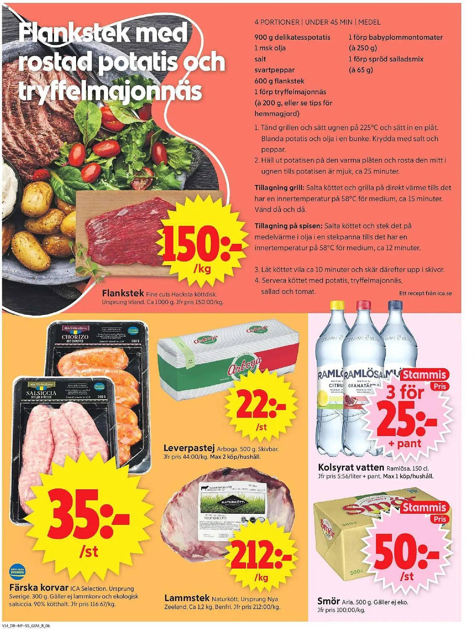 ICA Supermarket reklamblad
