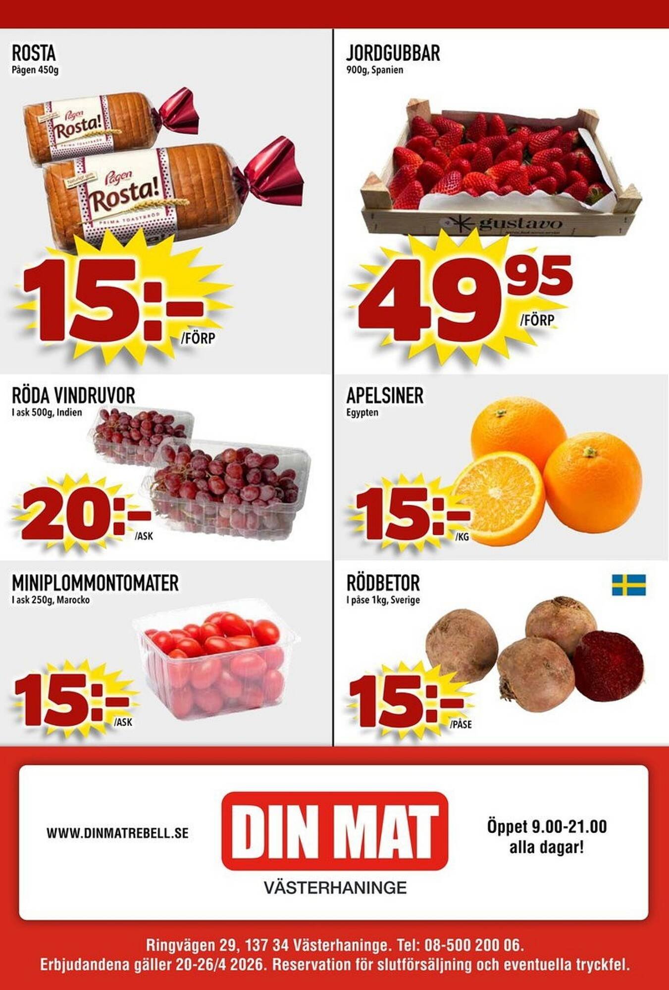 Din Mat reklamblad