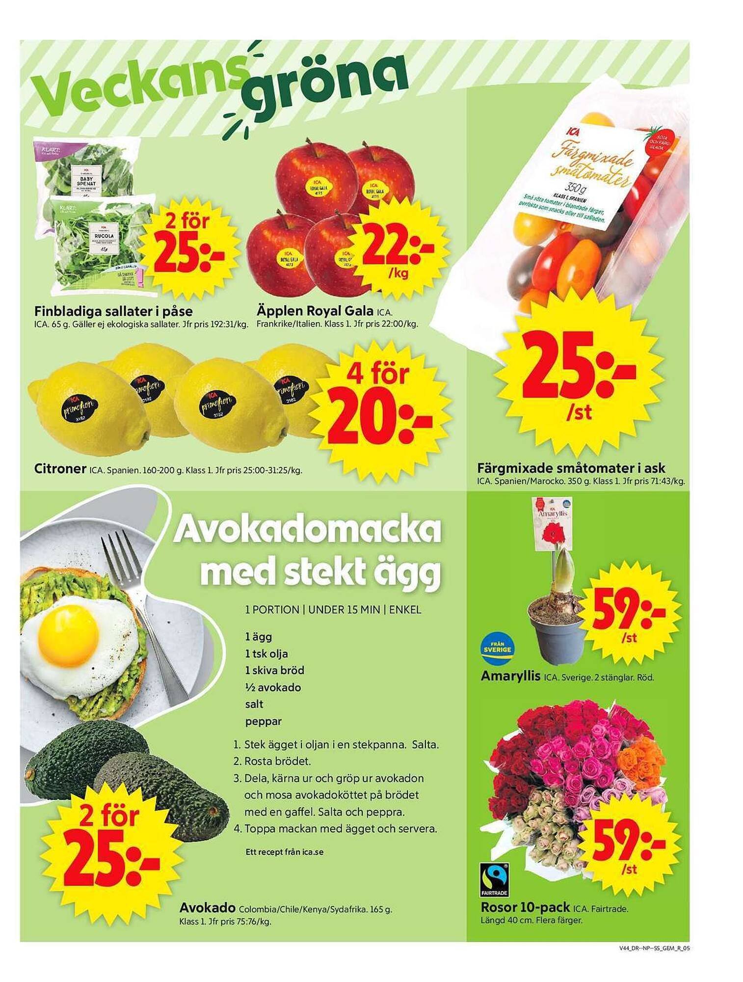 ICA Supermarket reklamblad (2025-10-27 - 2025-11-02)