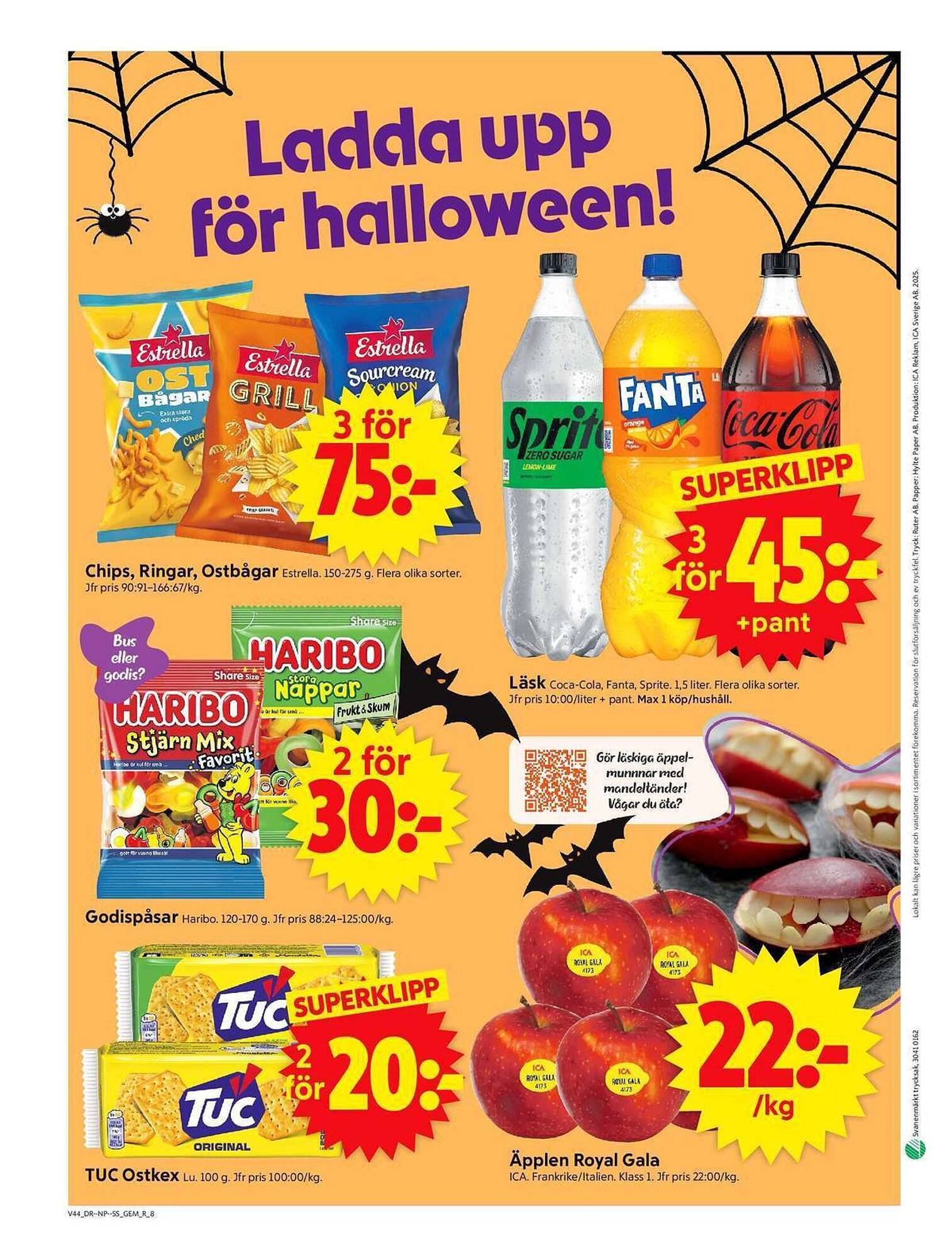 ICA Supermarket reklamblad (2025-10-27 - 2025-11-02)
