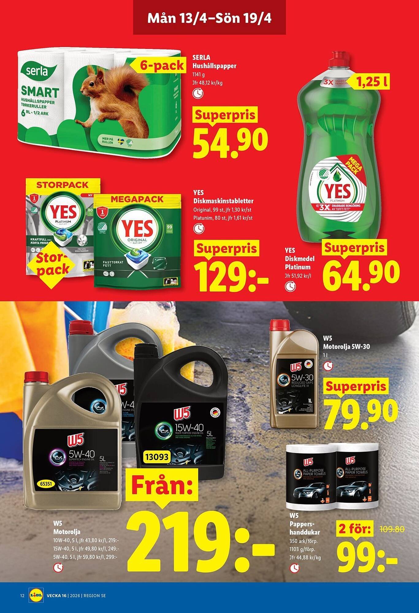 Lidl reklamblad
