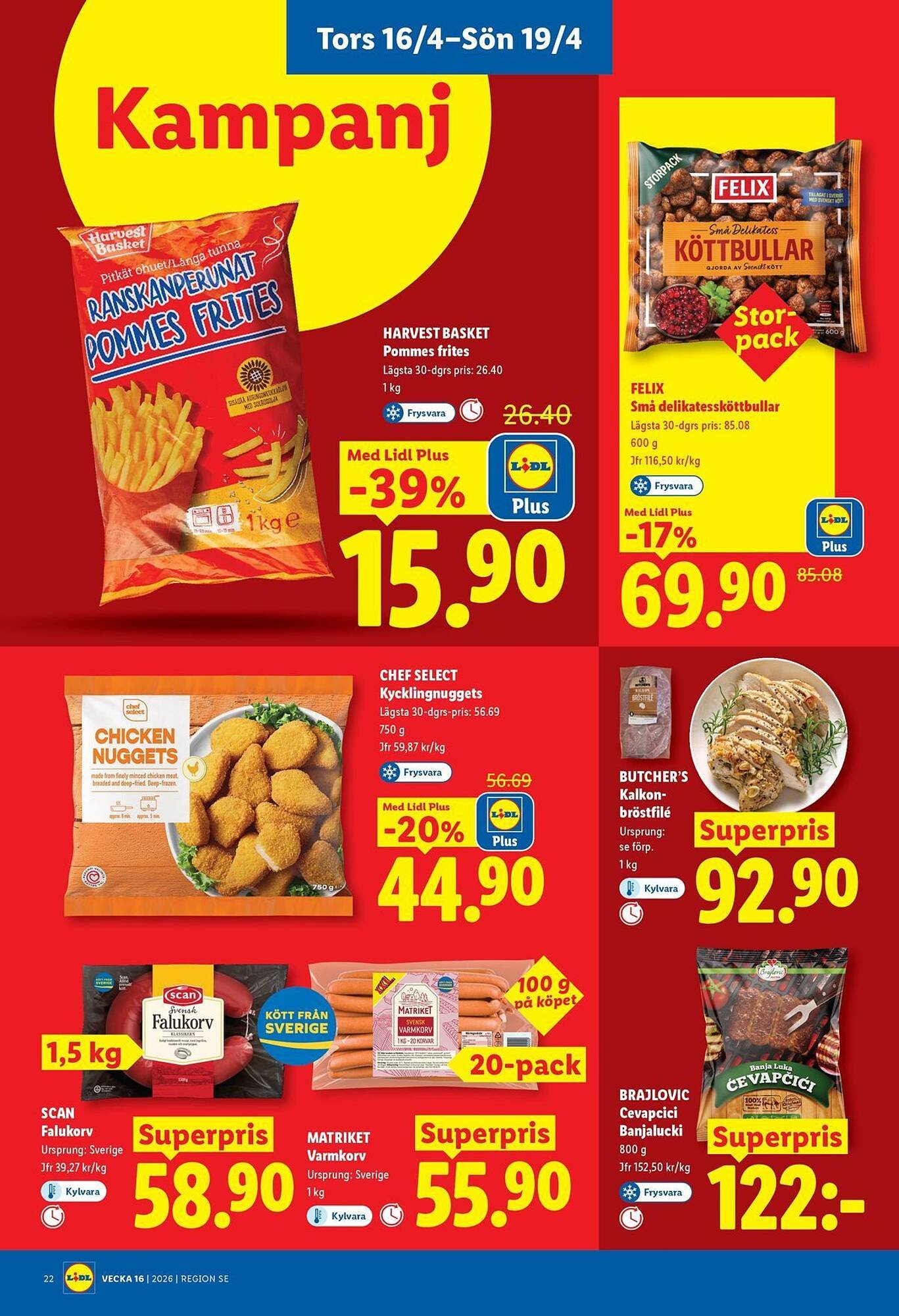 Lidl reklamblad