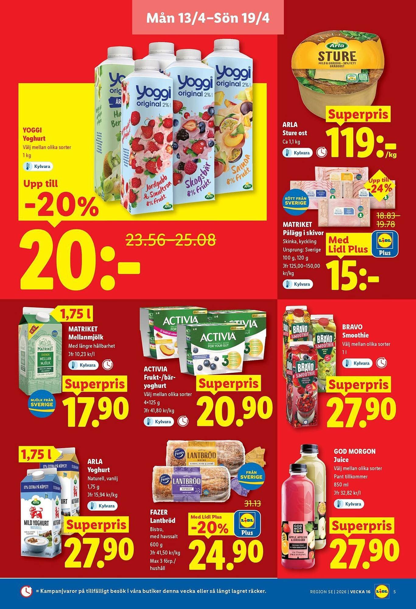 Lidl reklamblad