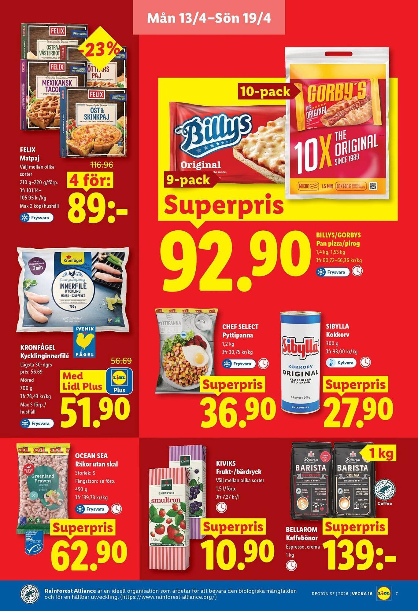 Lidl reklamblad