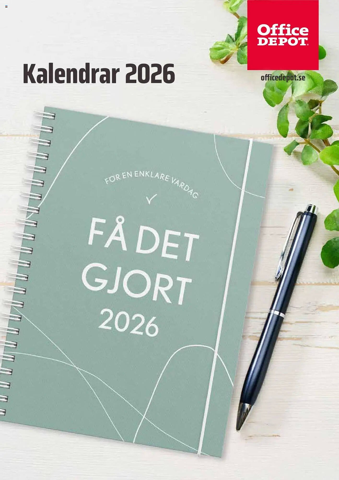 Office Depot reklamblad (2025-09-08 - 2026-04-30)