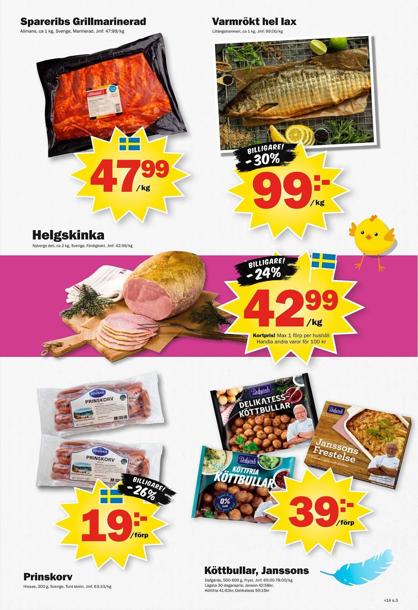 Pekås reklamblad