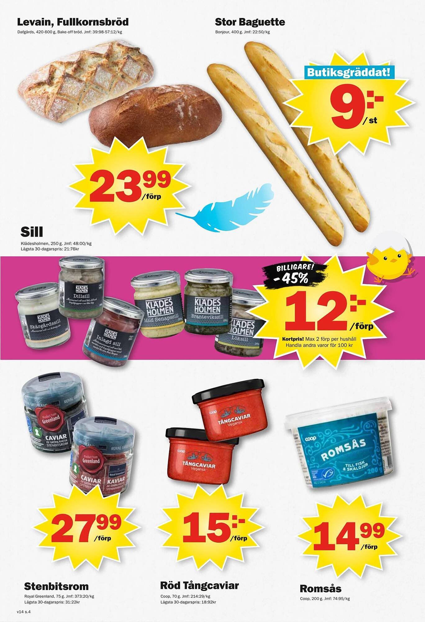 Pekås reklamblad