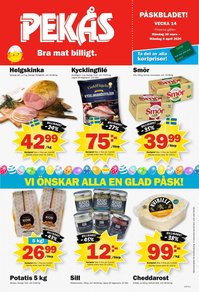 Pekås reklamblad