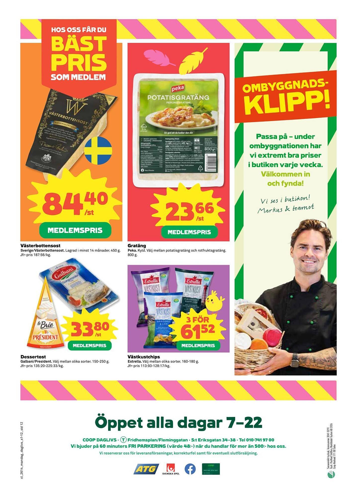 Coop Daglivs reklamblad