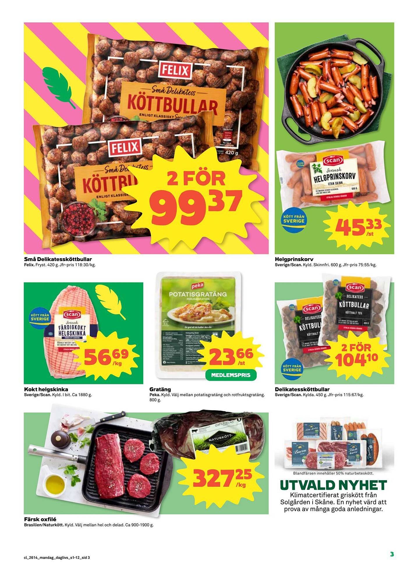 Coop Daglivs reklamblad