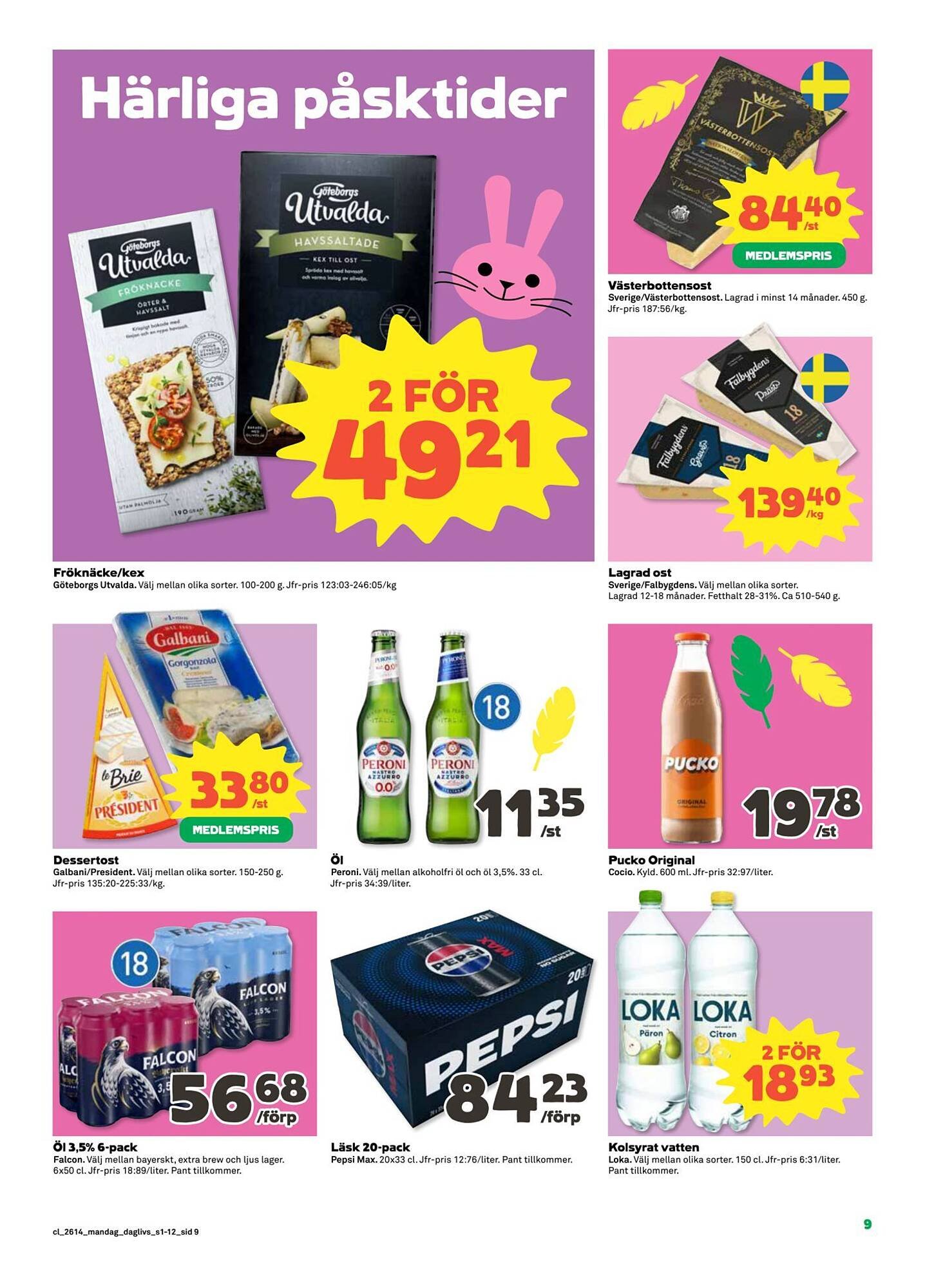 Coop Daglivs reklamblad