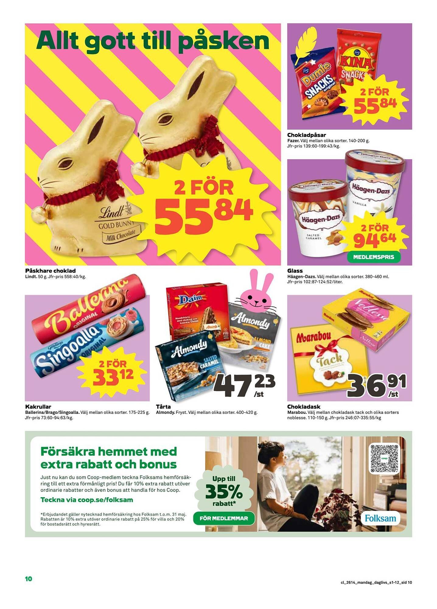 Coop Daglivs reklamblad