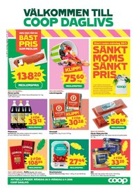 Coop Daglivs reklamblad