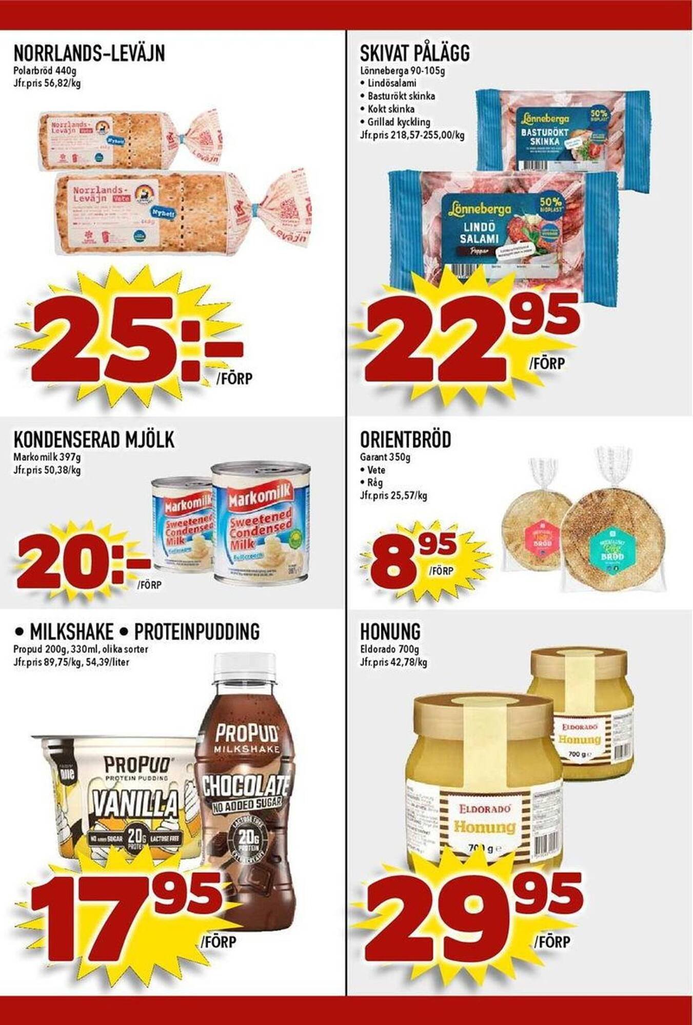 Matdax reklamblad