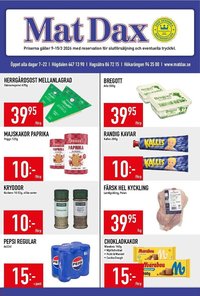 Matdax reklamblad
