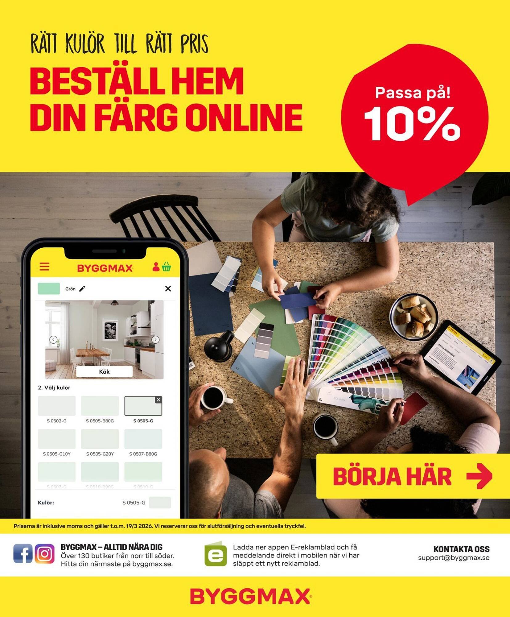 Byggmax reklamblad