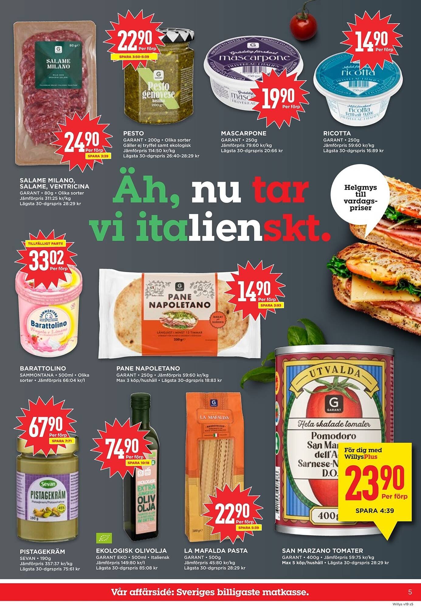 Willys reklamblad