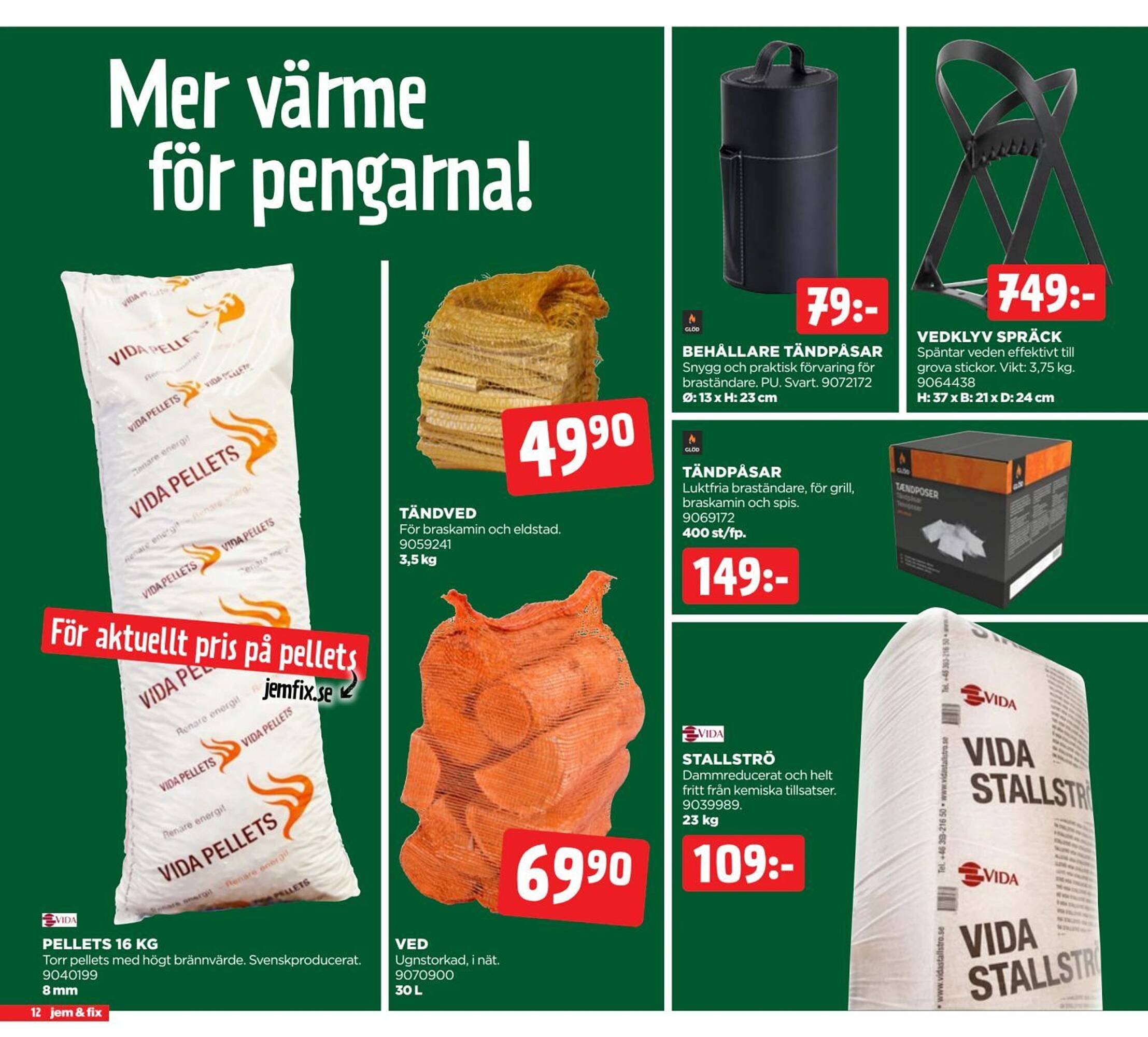 Jem&amp;Fix reklamblad
