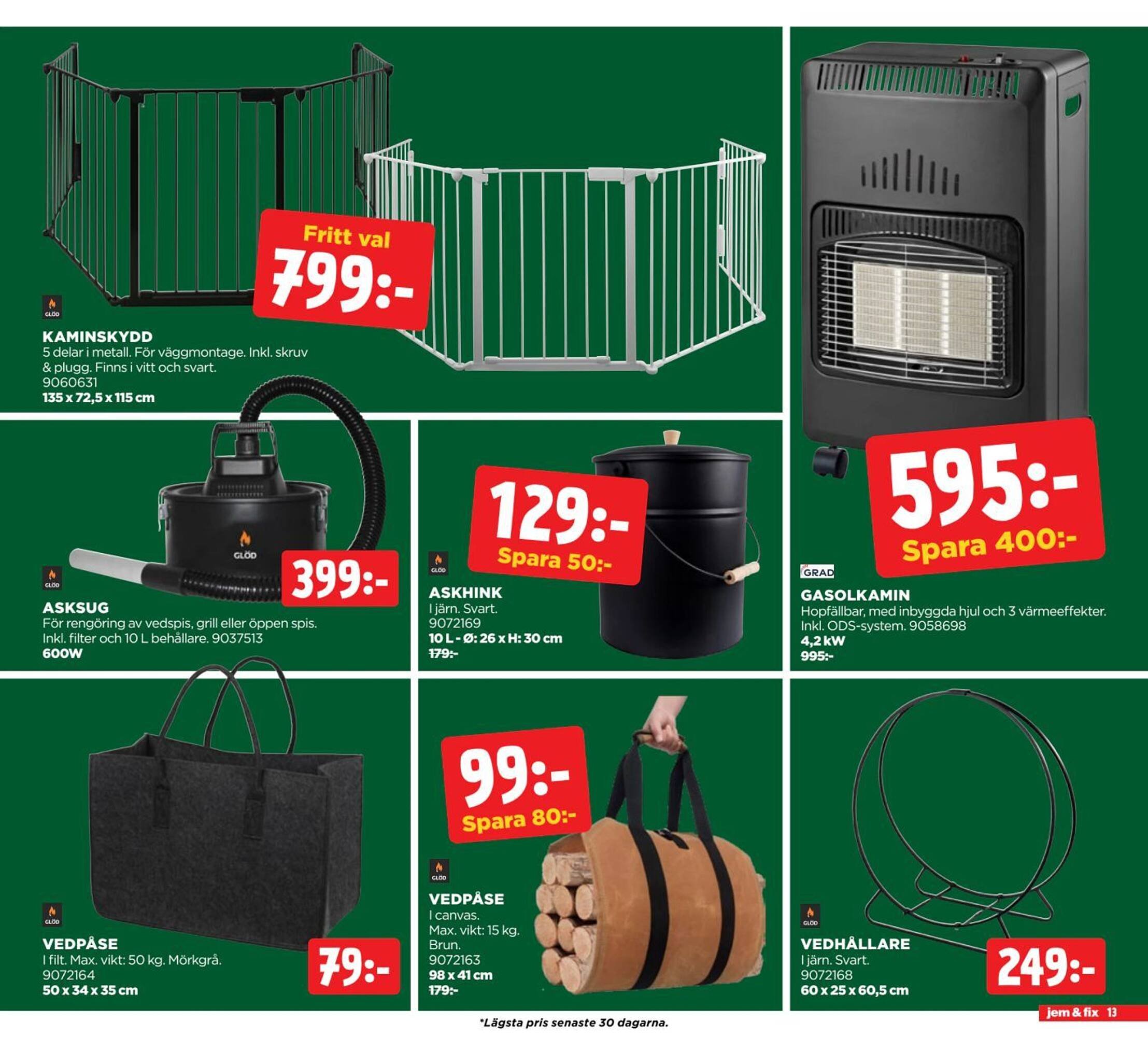 Jem&amp;Fix reklamblad