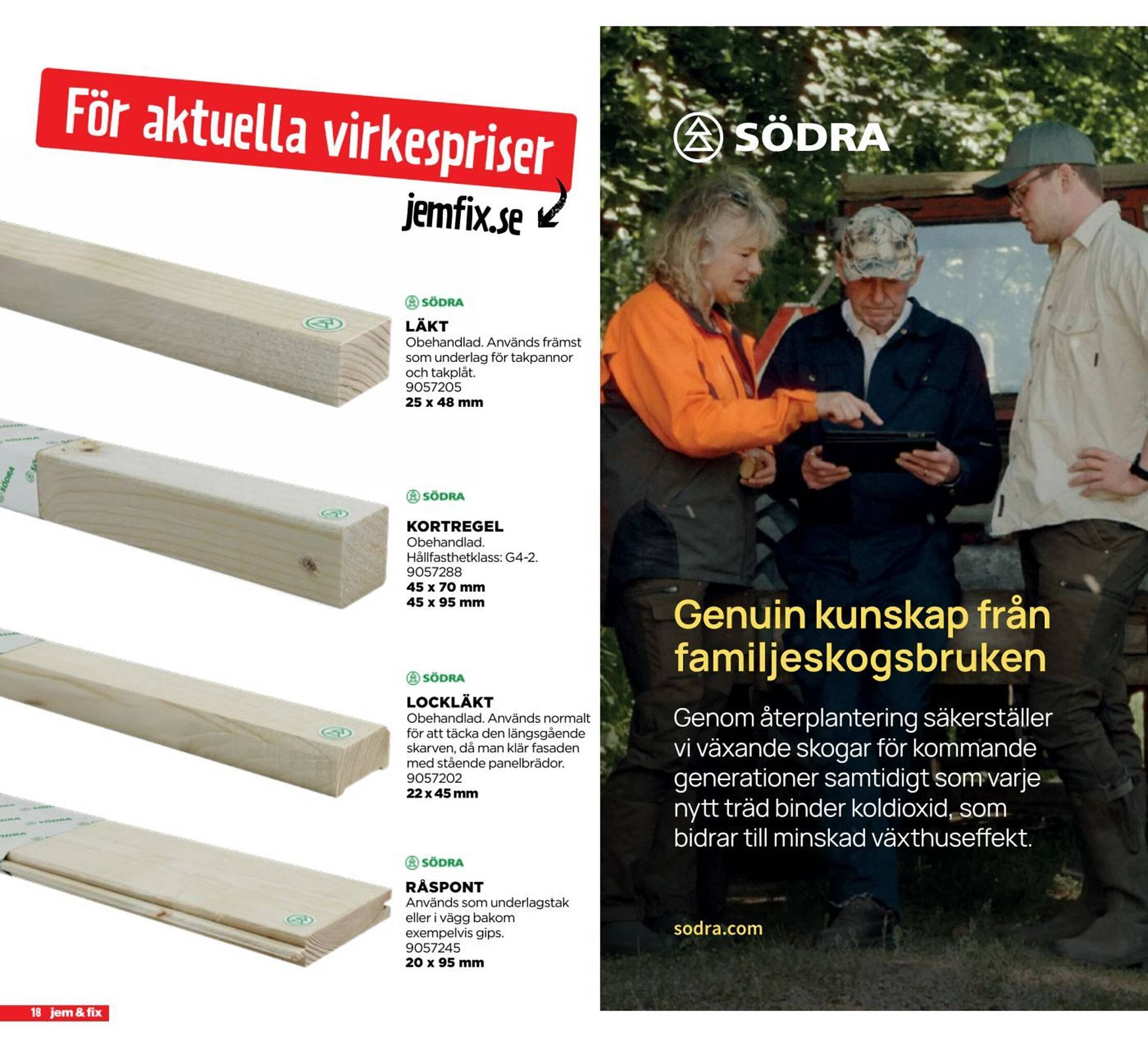 Jem&amp;Fix reklamblad