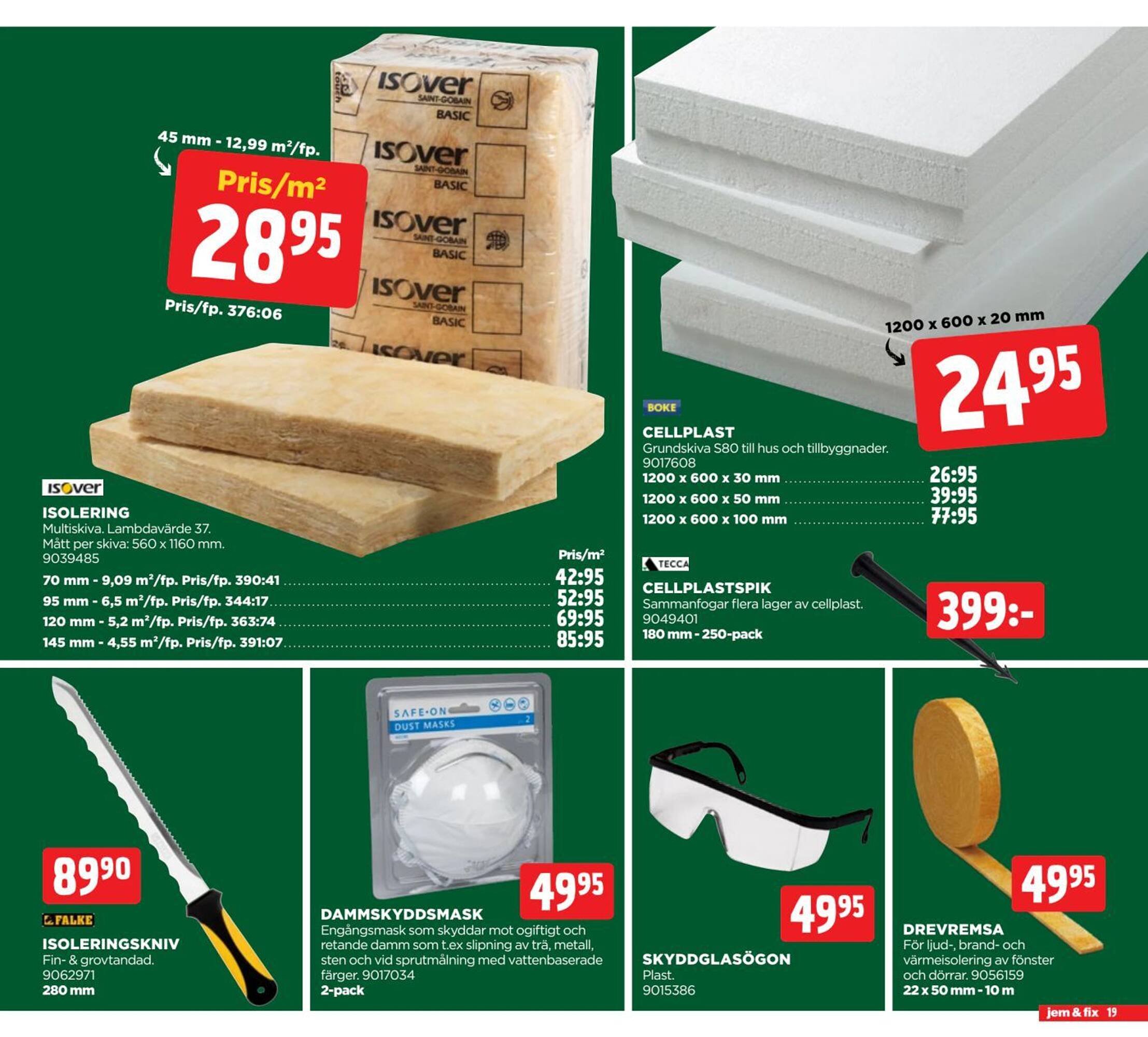 Jem&amp;Fix reklamblad