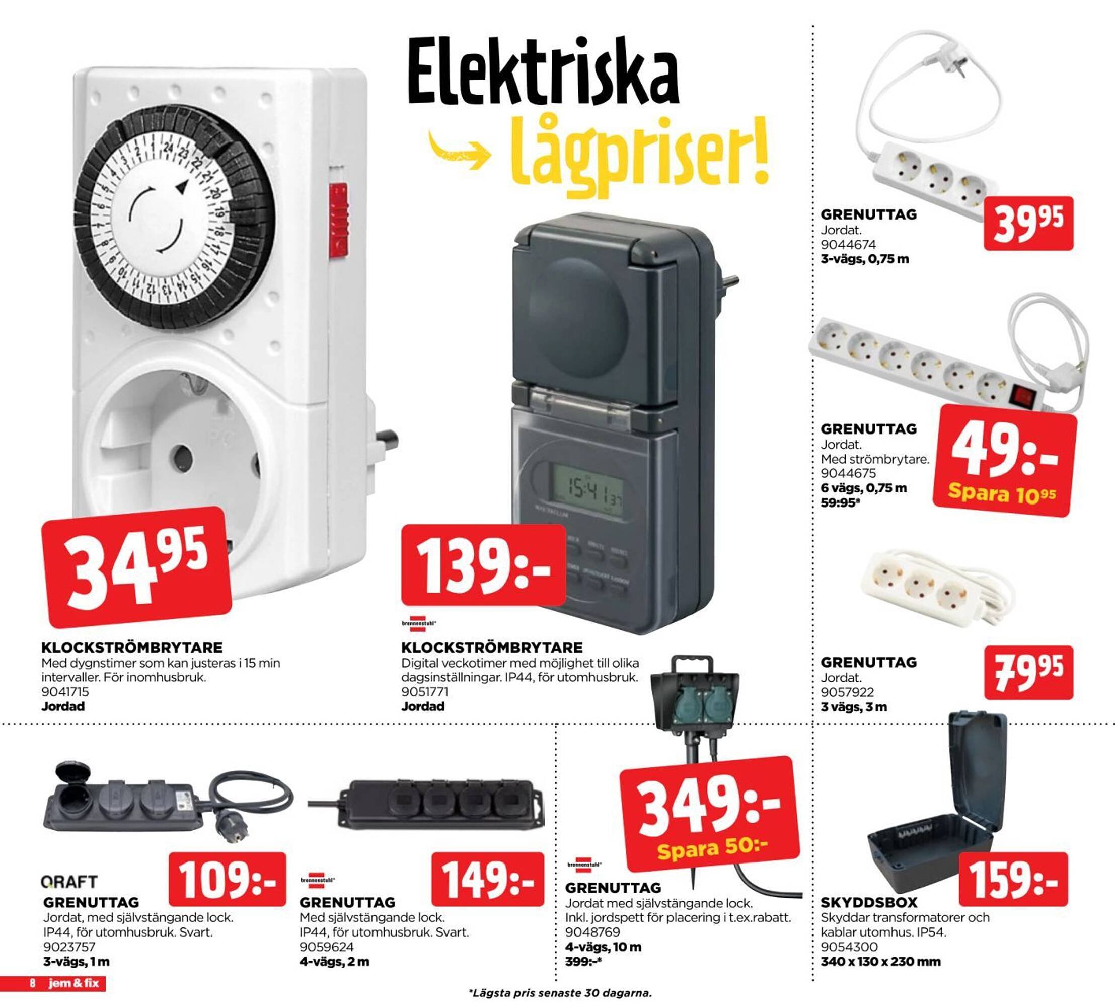 Jem&amp;Fix reklamblad