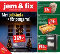 Jem&amp;Fix reklamblad (2025-11-03 - 2025-11-16)