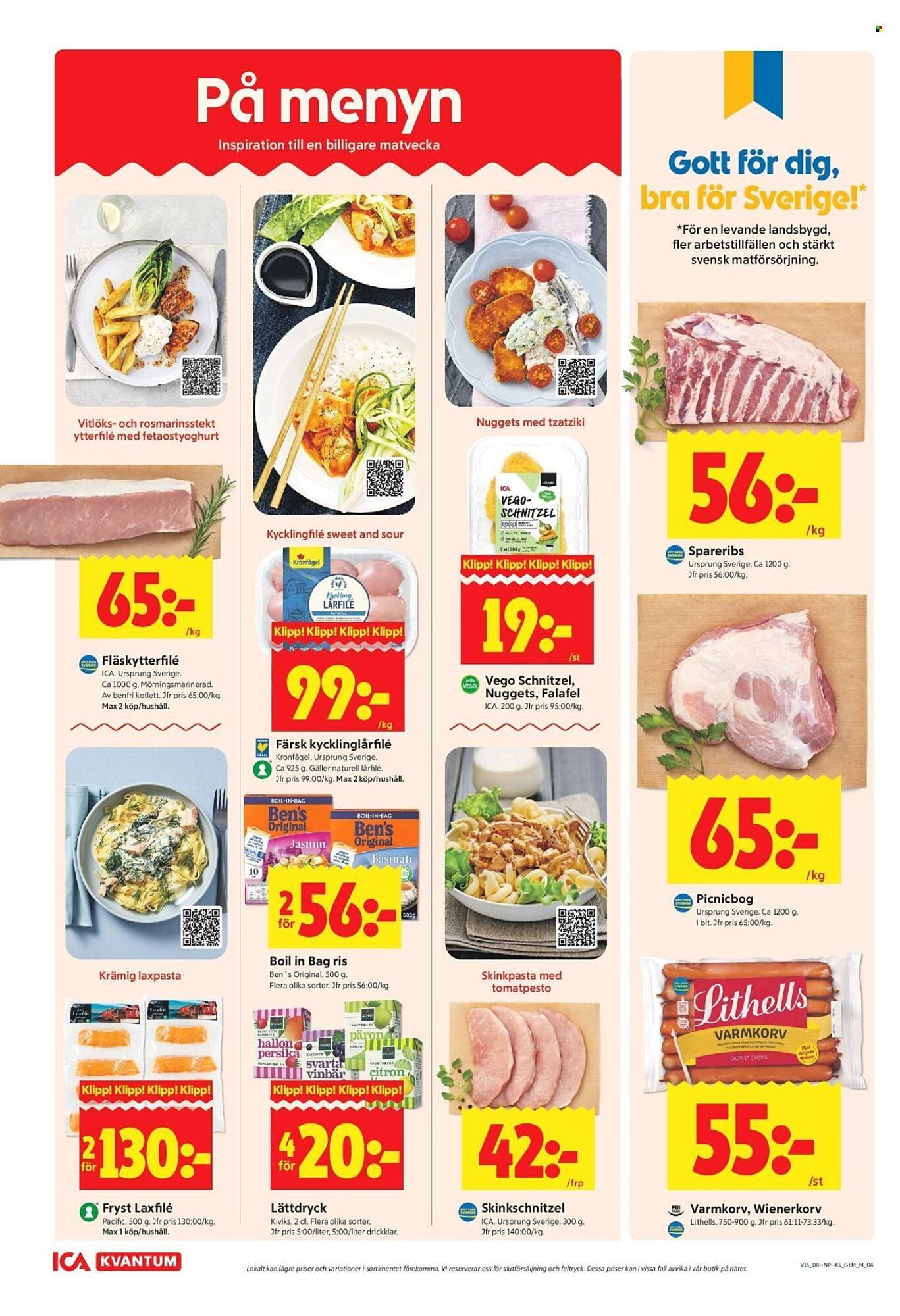 ICA Supermarket reklamblad