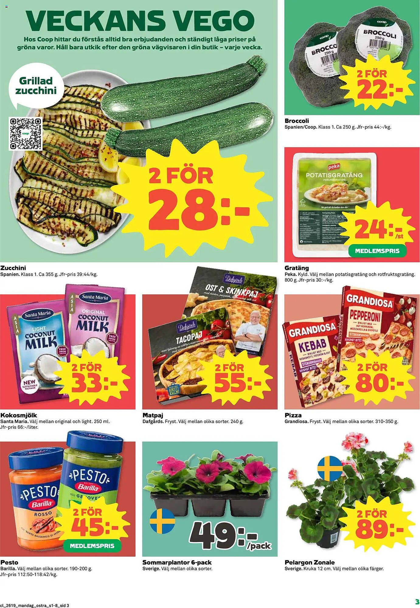 Coop Daglivs reklamblad