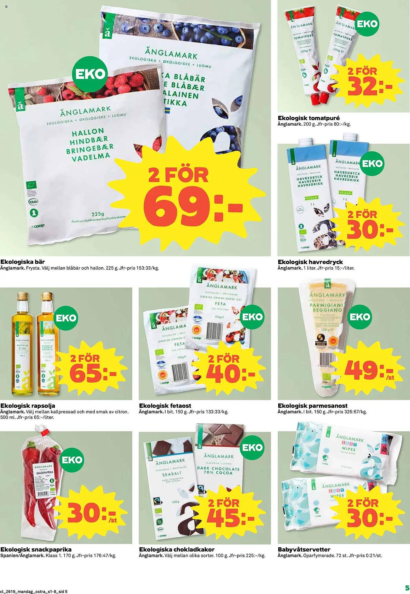 Coop Daglivs reklamblad
