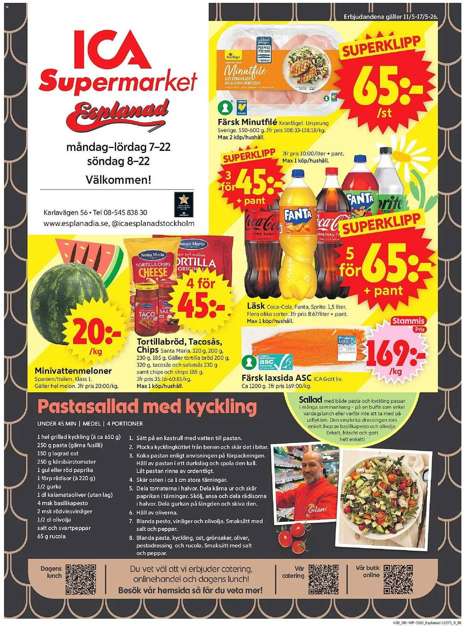 ICA Supermarket reklamblad