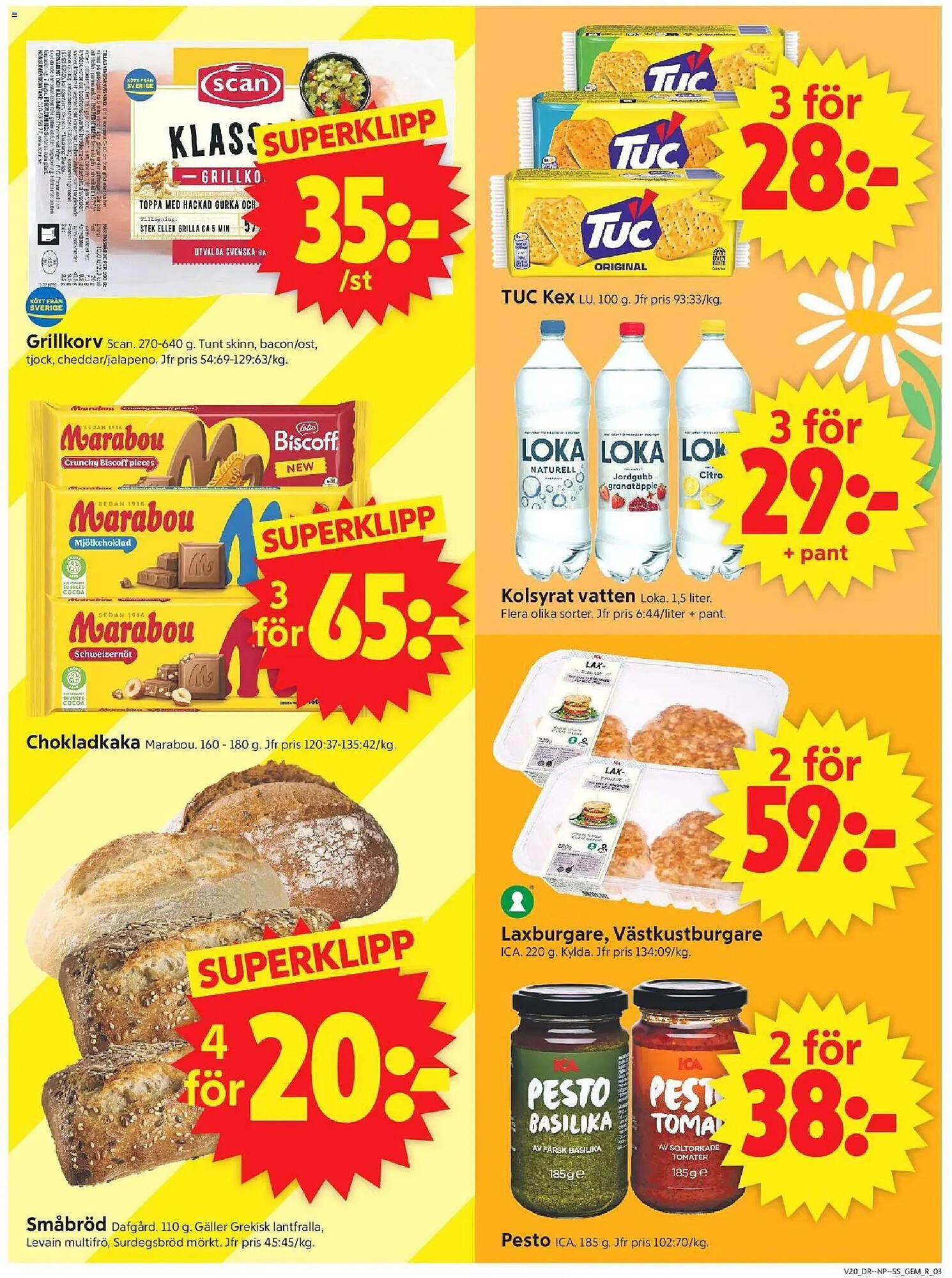 ICA Supermarket reklamblad