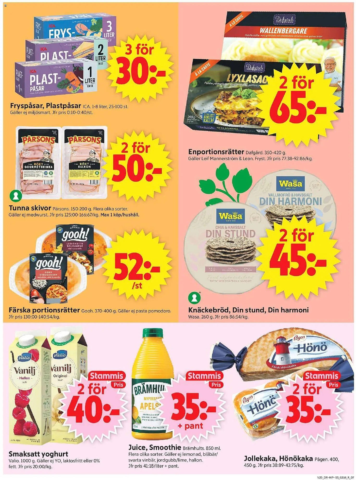 ICA Supermarket reklamblad