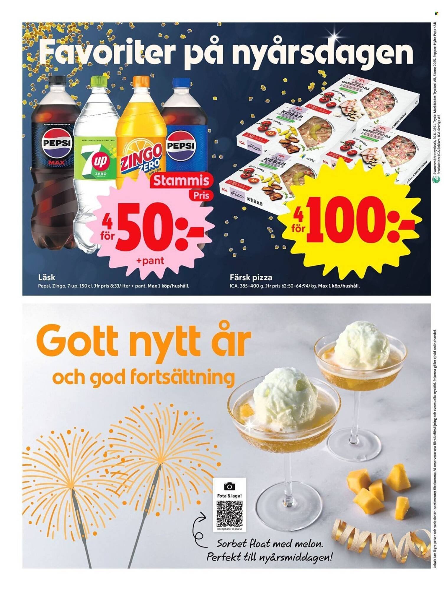 ICA Supermarket reklamblad (2025-12-29 - 2026-01-04)