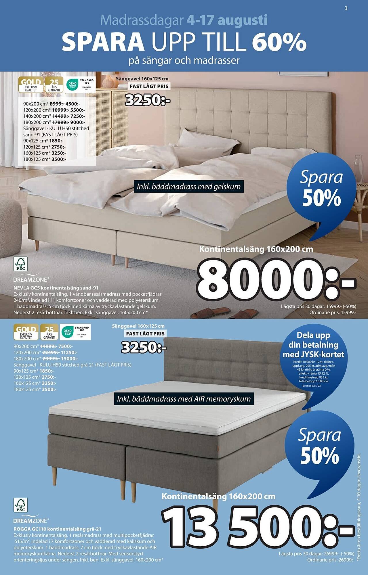 JYSK reklamblad (2025-08-04 - 2025-08-17)